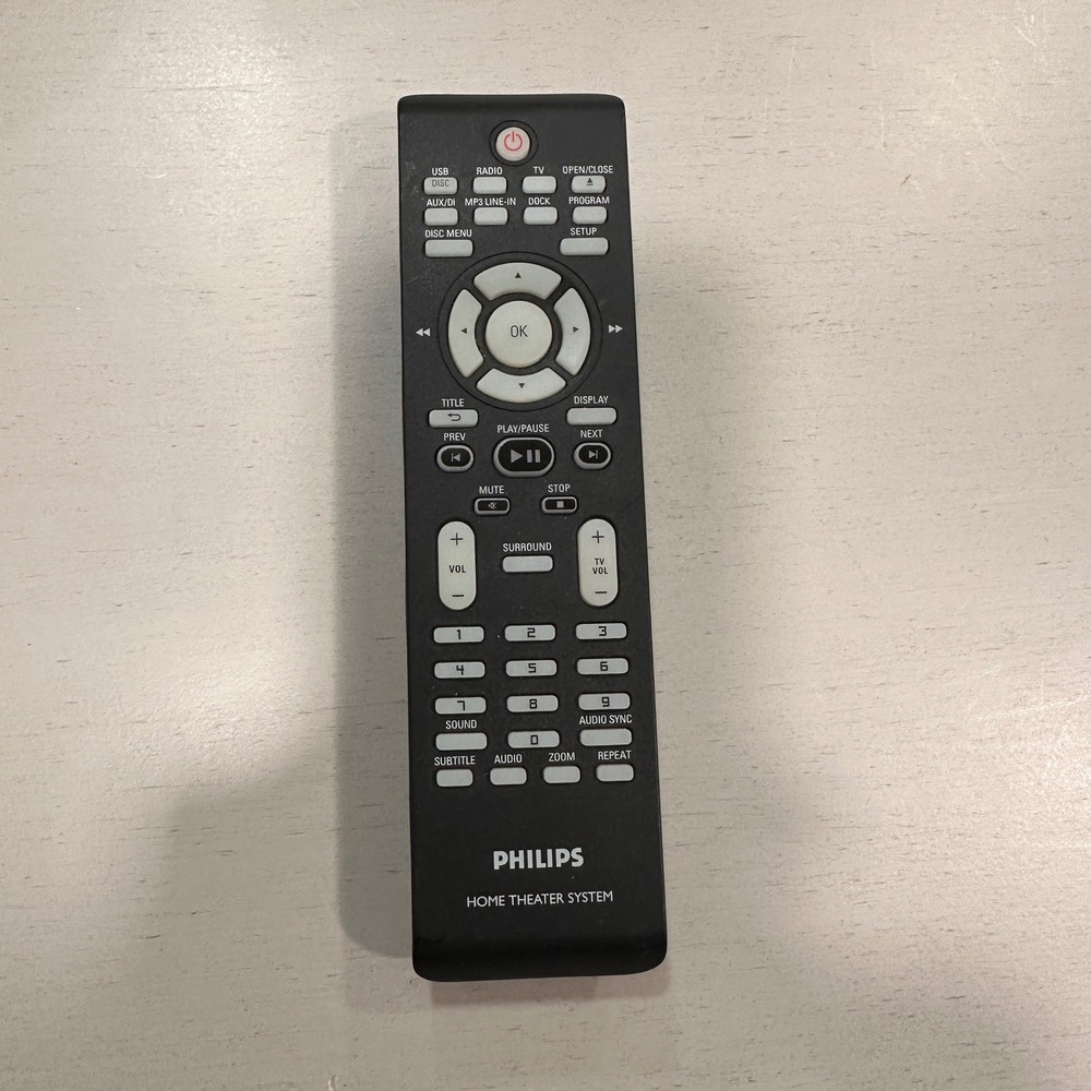 Philips SF172/200 Home‎ Theater System Remote Control Black Replacement | OEM